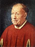 Portrait of Cardinal Niccole Albergati Jan Van Eyck